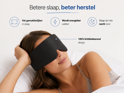 22 Momme moerbeizijden slaapmasker zijdezacht – volledig verduisterend – dames en heren