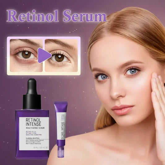 GlowFusion retinol serum & oogcrème duo