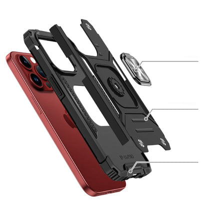 Wozinsky Ring Armor iPhone 15 Pro hoesje