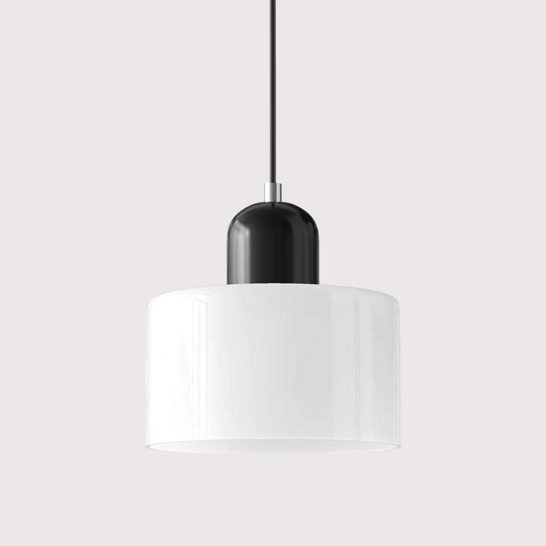 Retro Glazen Hanglamp