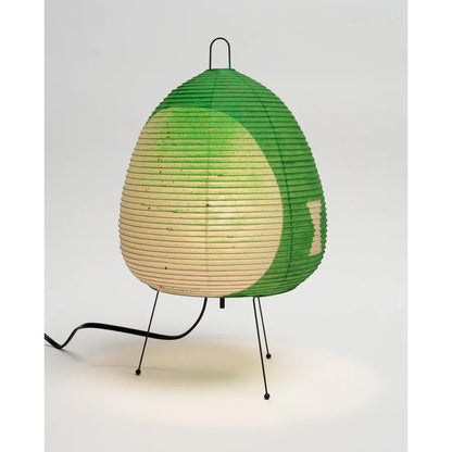 Japanse reispapier tafellamp met retro design