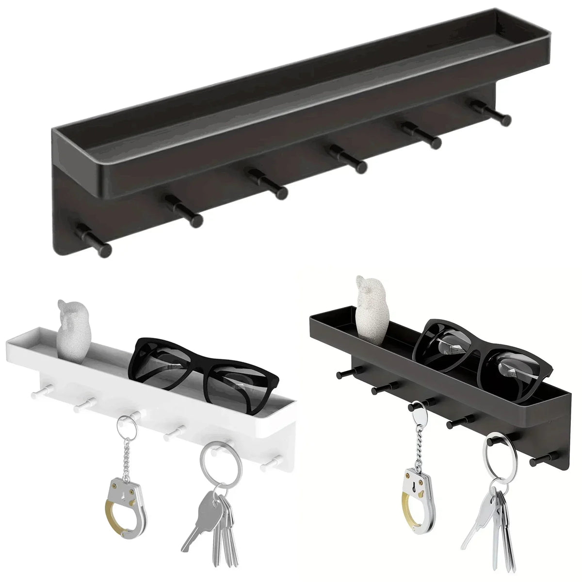 Wallnest wandplank met haken