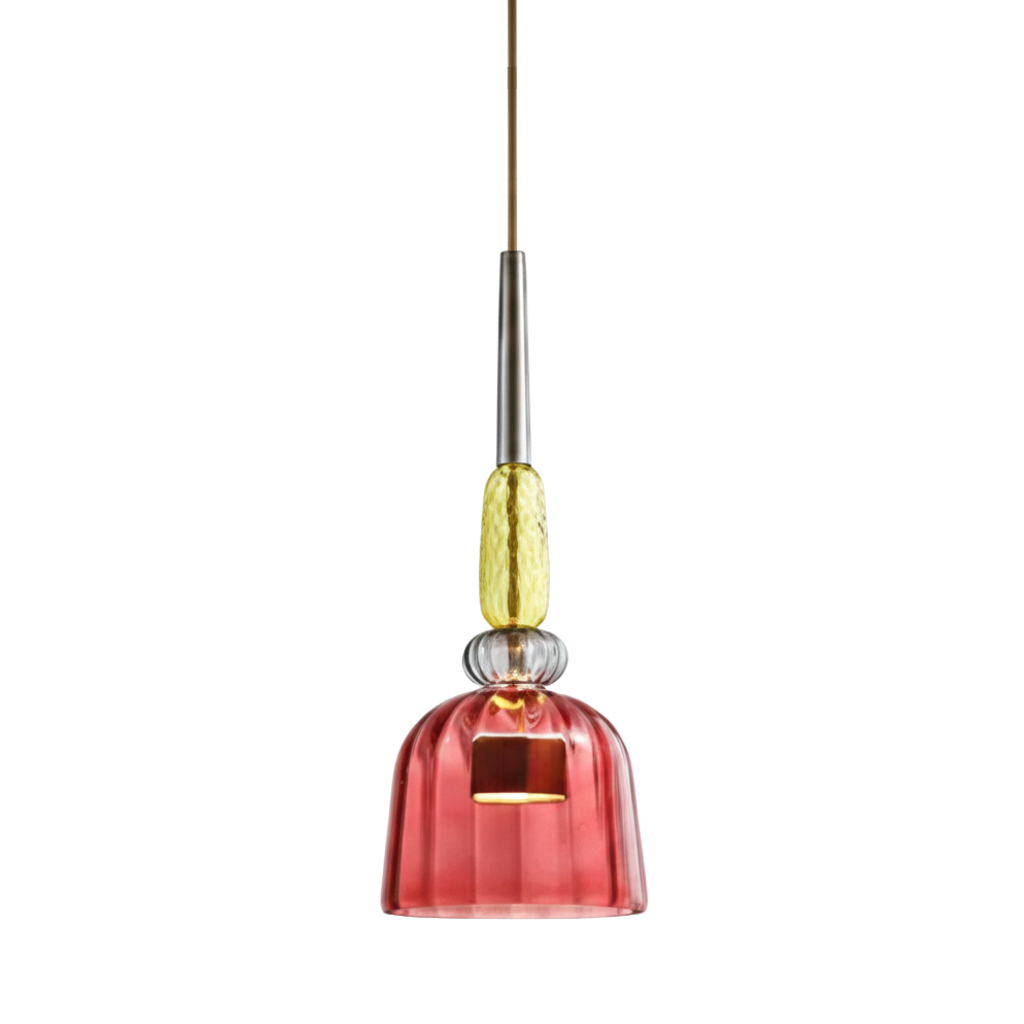 SMD Living Macaron glazen hanglamp