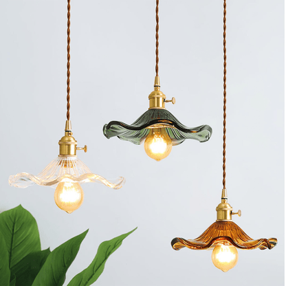 Lumio Hibiscus Glazen Hanglamp