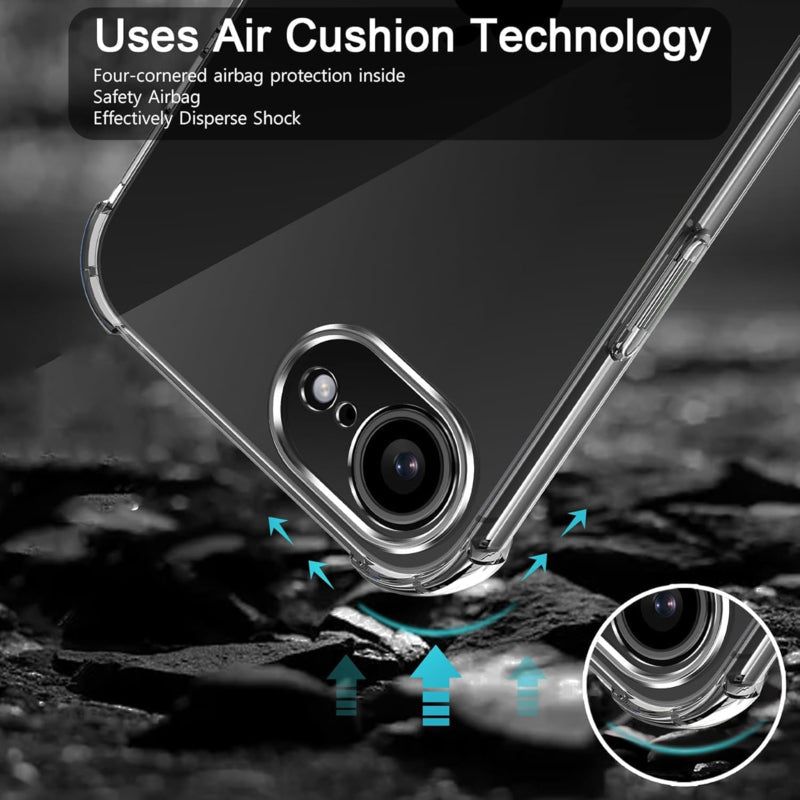 iPhone 16e / 17e Transparant TPU Hoesje