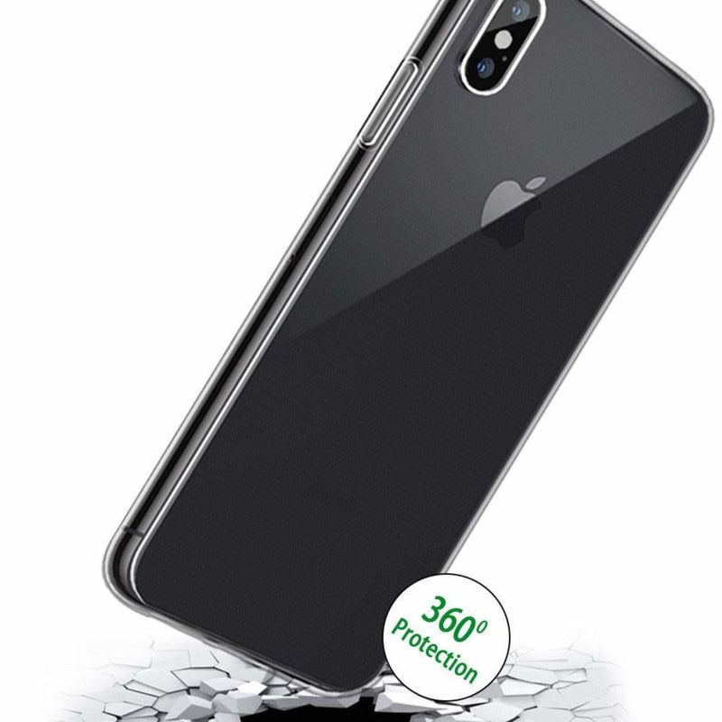 iPhone Xs Max 360 Full Cover TPU hoesje