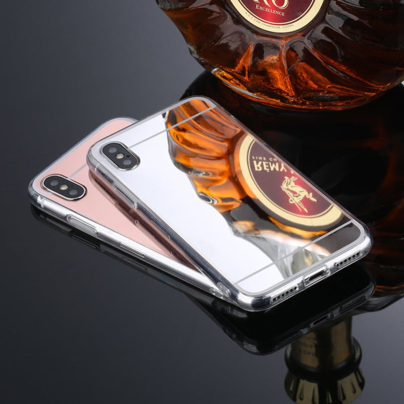 iPhone Xr TPU Bling Spiegelhoesje