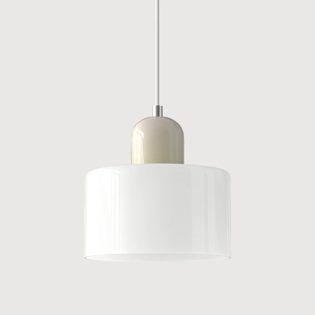 Retro Glazen Hanglamp