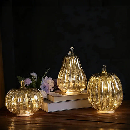 Lumio handgeblazen glazen herfstverlichting
