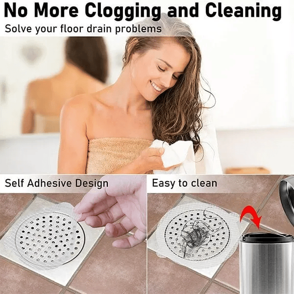 CleanFlow™ wegwerp vloerafvoerstickers