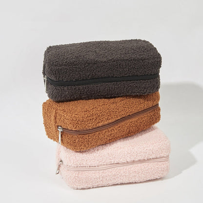 VelvetTravel Fluwelen make-uptas voor onderweg