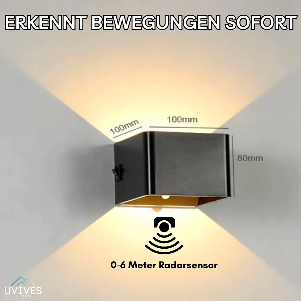 Draadloze Wandlamp met Bewegingssensor