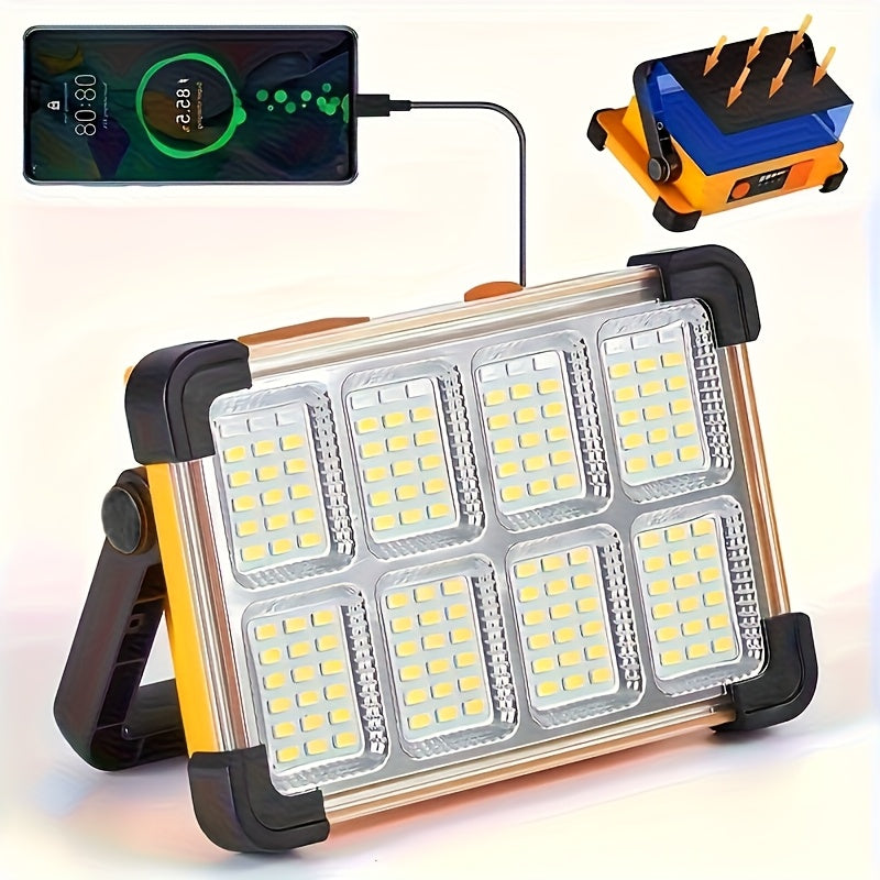 SolarBeam draagbare zonne-oplaadbare led-schijnwerper