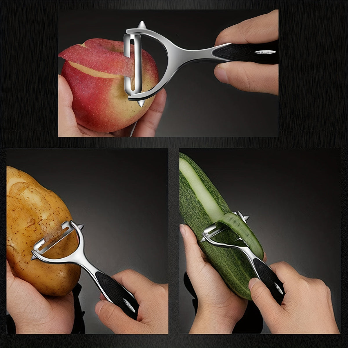 Odior RVS schillerset voor groente en fruit