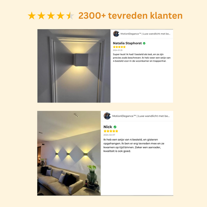 RadiantTouch draadloze magnetische wandlamp