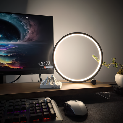 Halo cirkelvormige nachtkastlamp