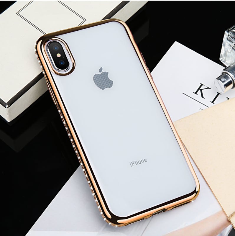 iPhone Xr Bling Hoesje met Bergkristallen