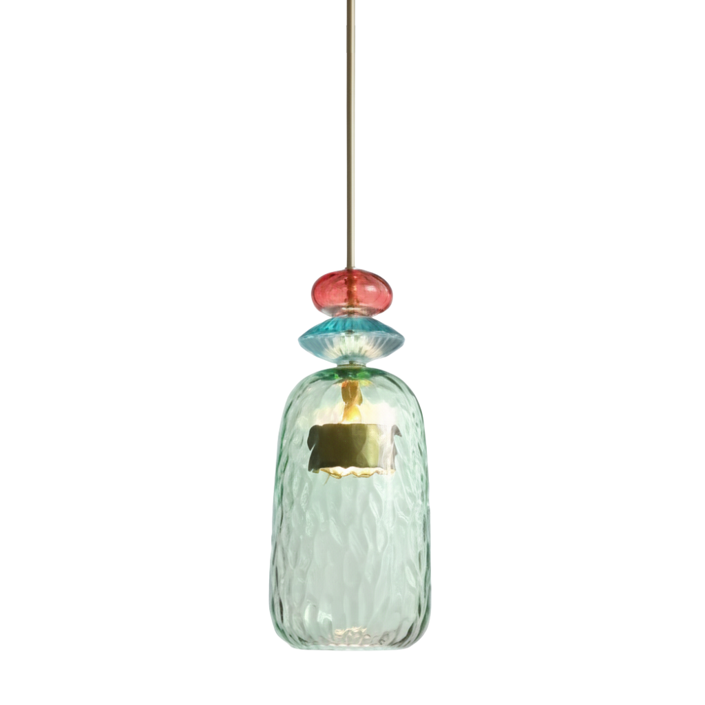 SMD Living Macaron glazen hanglamp