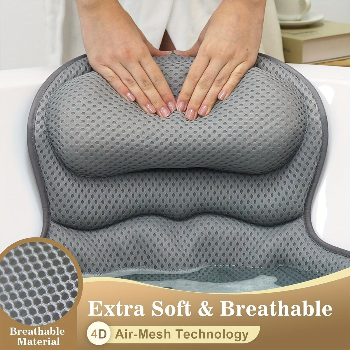 Luxe Ergonomisch Badkussen