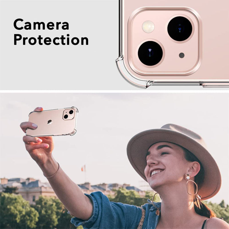iPhone 14 Air Cushion Transparant TPU Hoesje