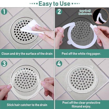 CleanFlow™ wegwerp vloerafvoerstickers