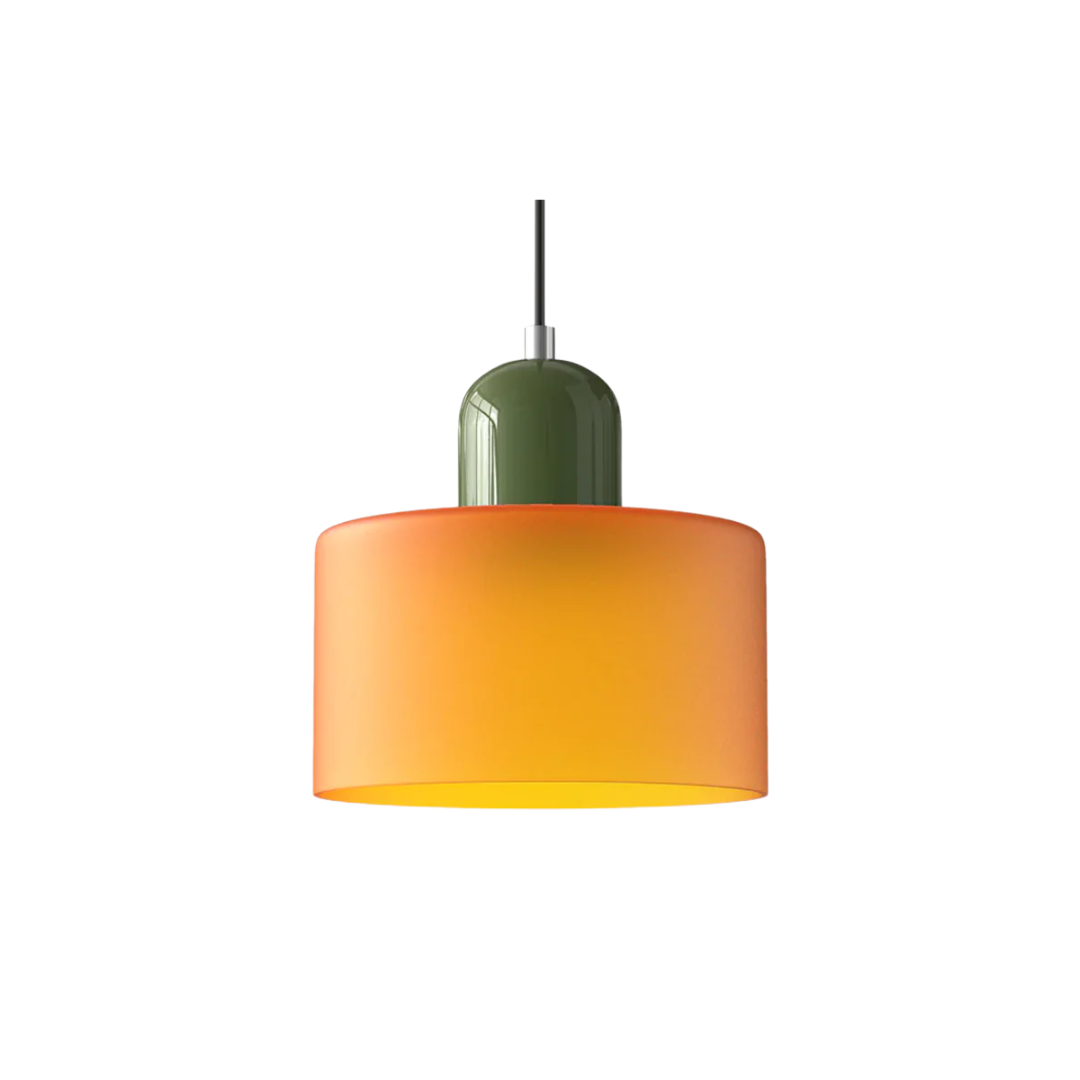 Retro Glazen Hanglamp