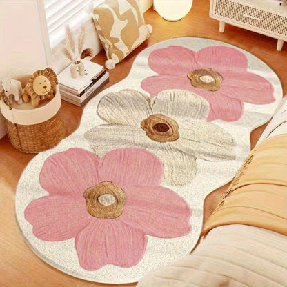 FloralRug zacht bloemen vloerkleed