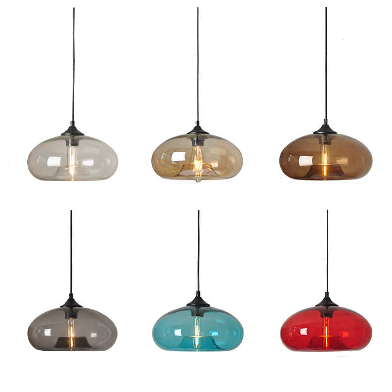 Lumio industriële glazen hanglamp