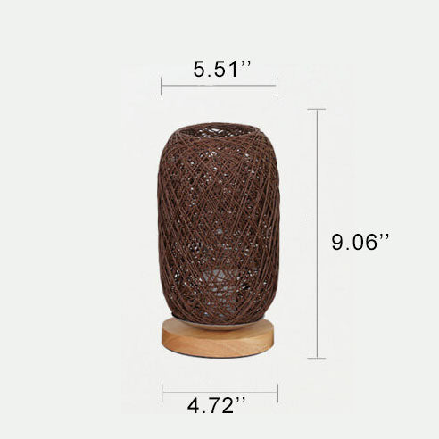 Lumio rotan tafellamp