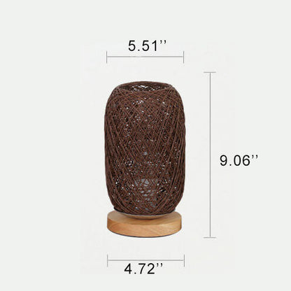 Lumio rotan tafellamp