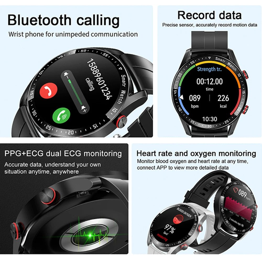 SmartGuard ECG & hartslagmonitor smartwatch