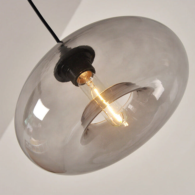 Lumio industriële glazen hanglamp