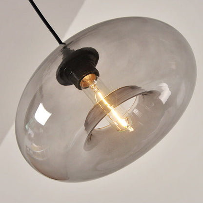 Lumio industriële glazen hanglamp