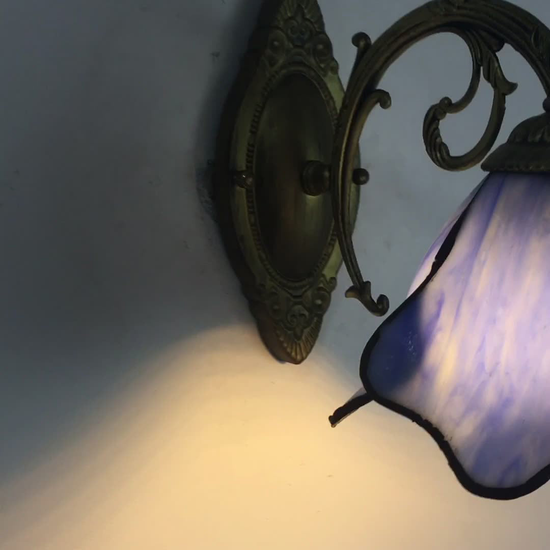 Lumio Tiffany vintage wandlamp