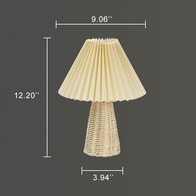 Lumio rattan tafellamp