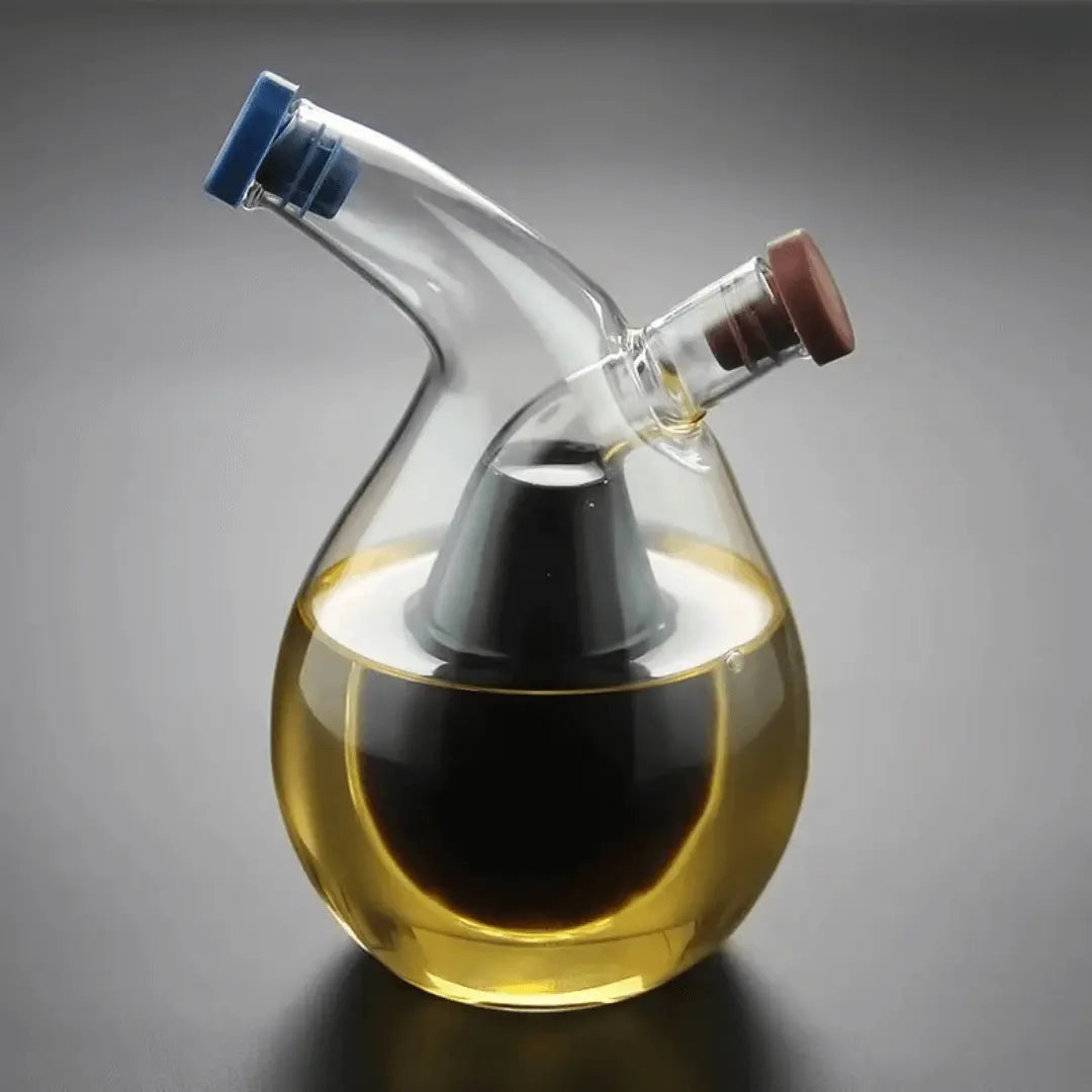 DualPour olie- en azijndispenser