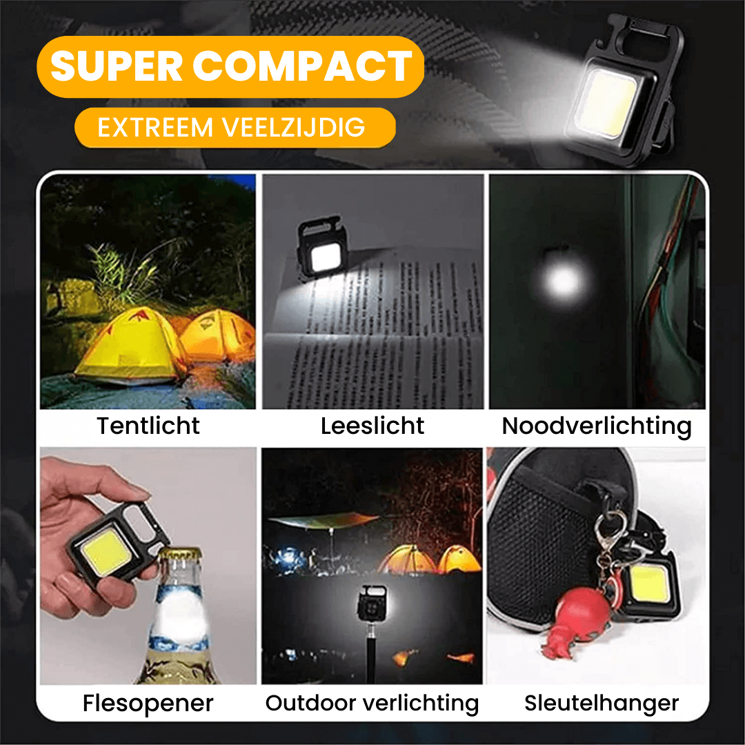 Lumi LED Werklamp Sleutelhanger