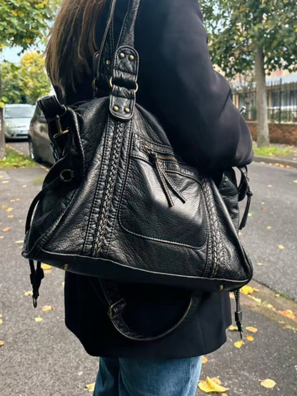 Elegante Dames Schoudertas Zwart