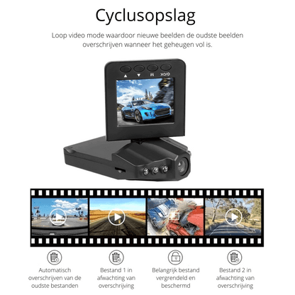 Driving Recorder HD groothoek dashcam