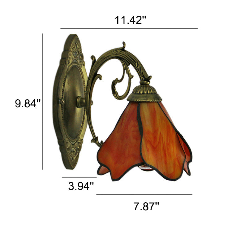 Lumio Tiffany vintage wandlamp