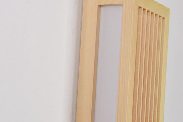 Lumio houten LED wandlamp