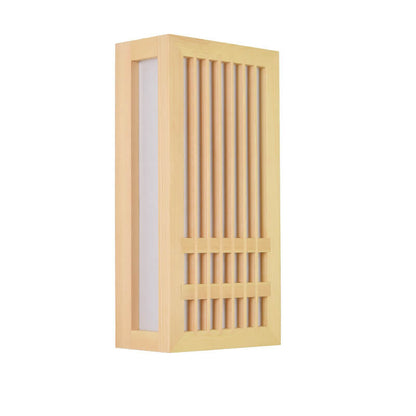 Lumio houten LED wandlamp