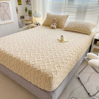 CozyCraft fluwelen hoeslaken