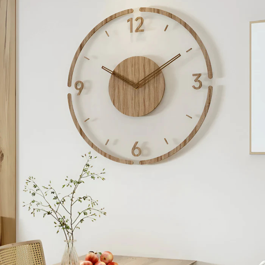 Lumio stille wandklok