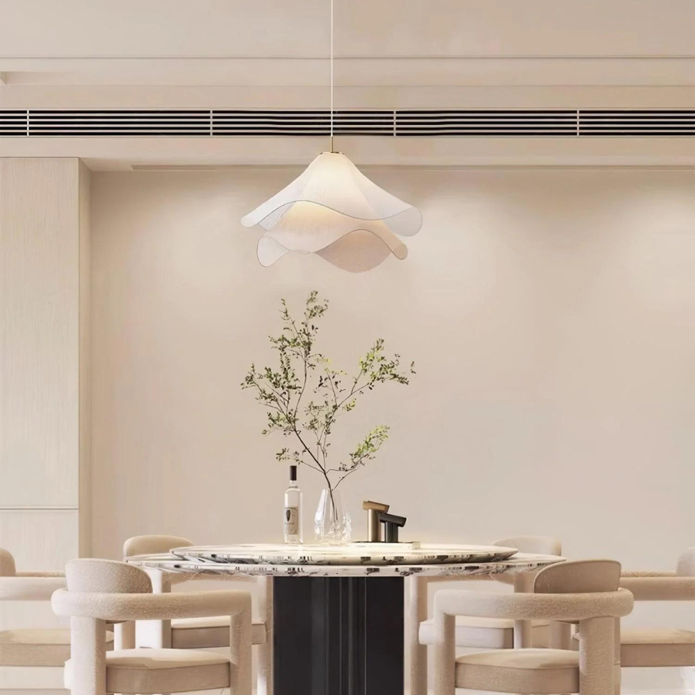 Sculpturale Golvende Hanglamp