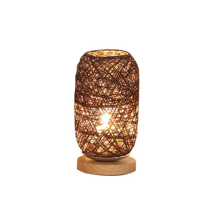 Lumio rotan tafellamp