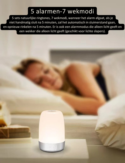 LumaRise zonsopgang wekkerlamp