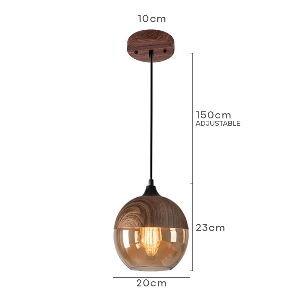 Lumio houten hanglamp