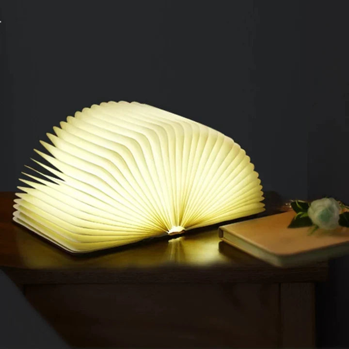 BookLamp draadloze houten boeklamp