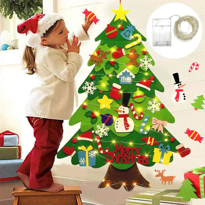 OrnaFun vilten kinderkerstboom